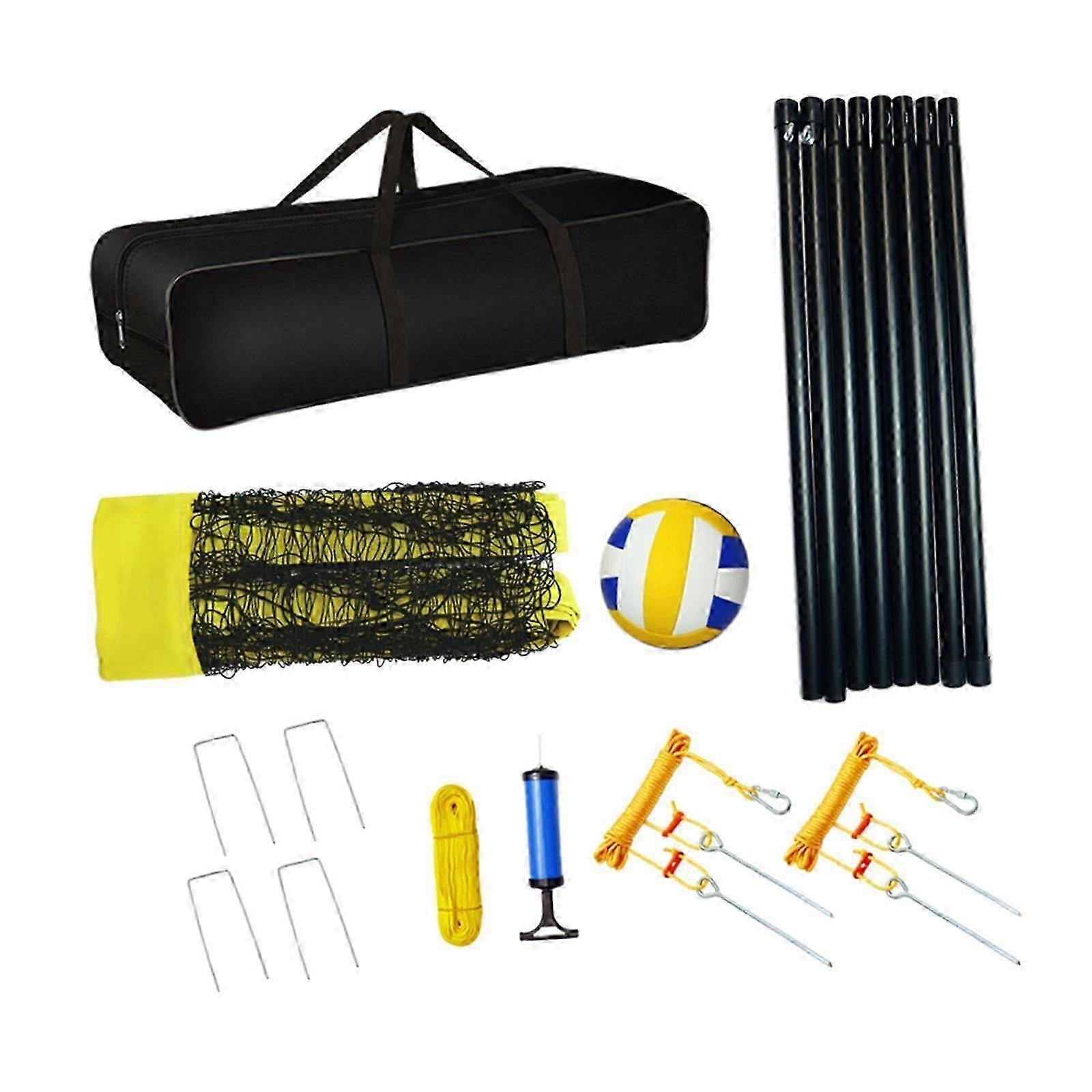 Volleyball Net Professional Easy Setup Mesh Net for Park Outdoor Sports Lawn