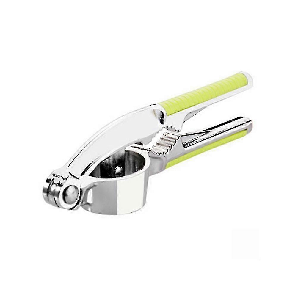 Green Garlic & Ginger Press with Walnut Opener Efficient Kitchen Tool