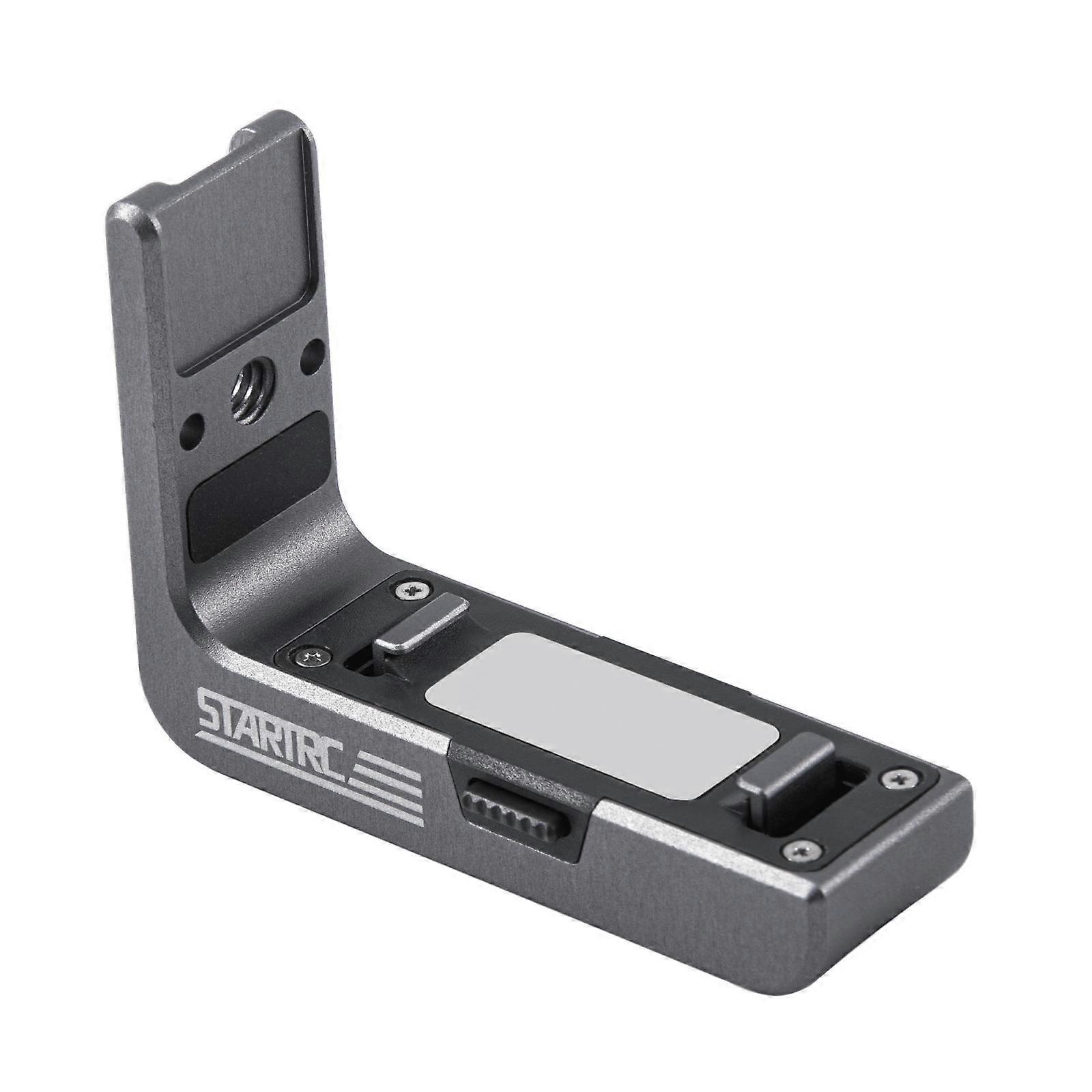 For DJI Osmo Action 5 Pro / 4 / 3 STARTRC L-shaped Magnetic Quick Release Bracket (Black)