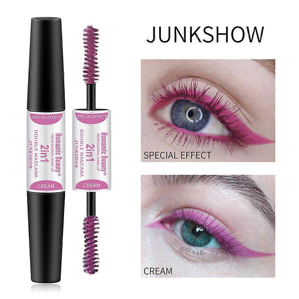 Double-ended Color Mascara Without Off Mascara Makeup