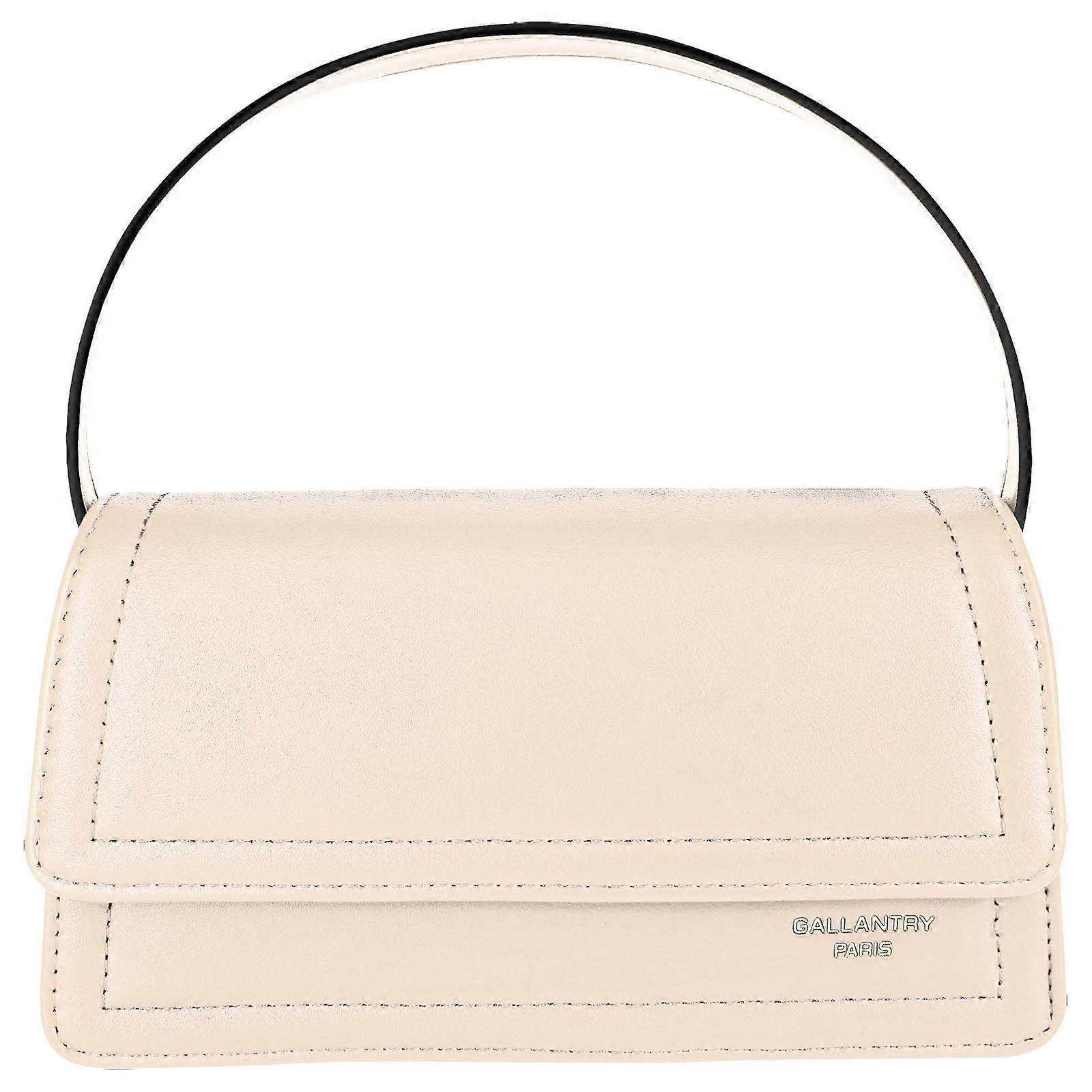 Schultertasche aus glattem Kunstleder