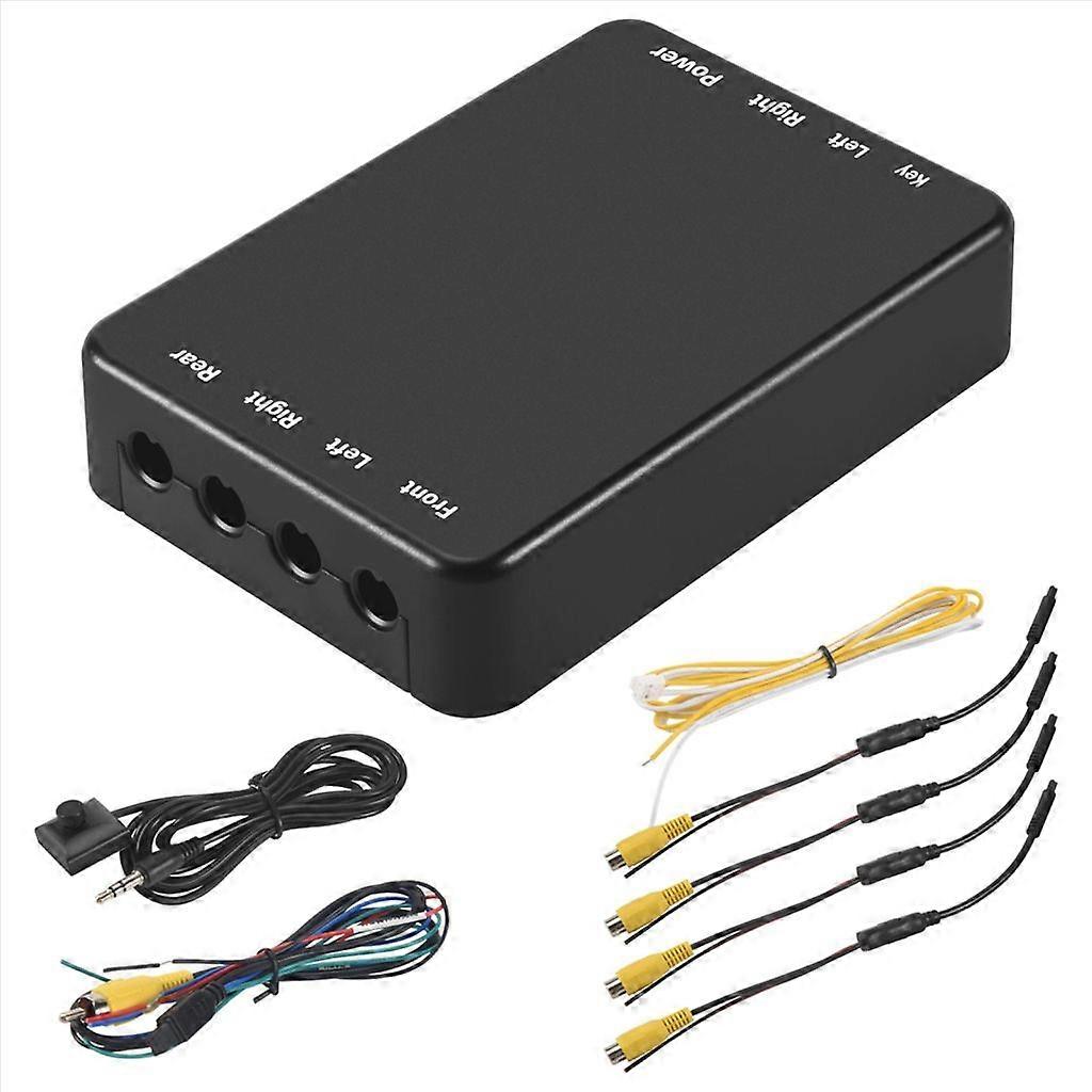 4 Way Camera Controller Switch For Car Cameras Offering Seamless Viewing Option