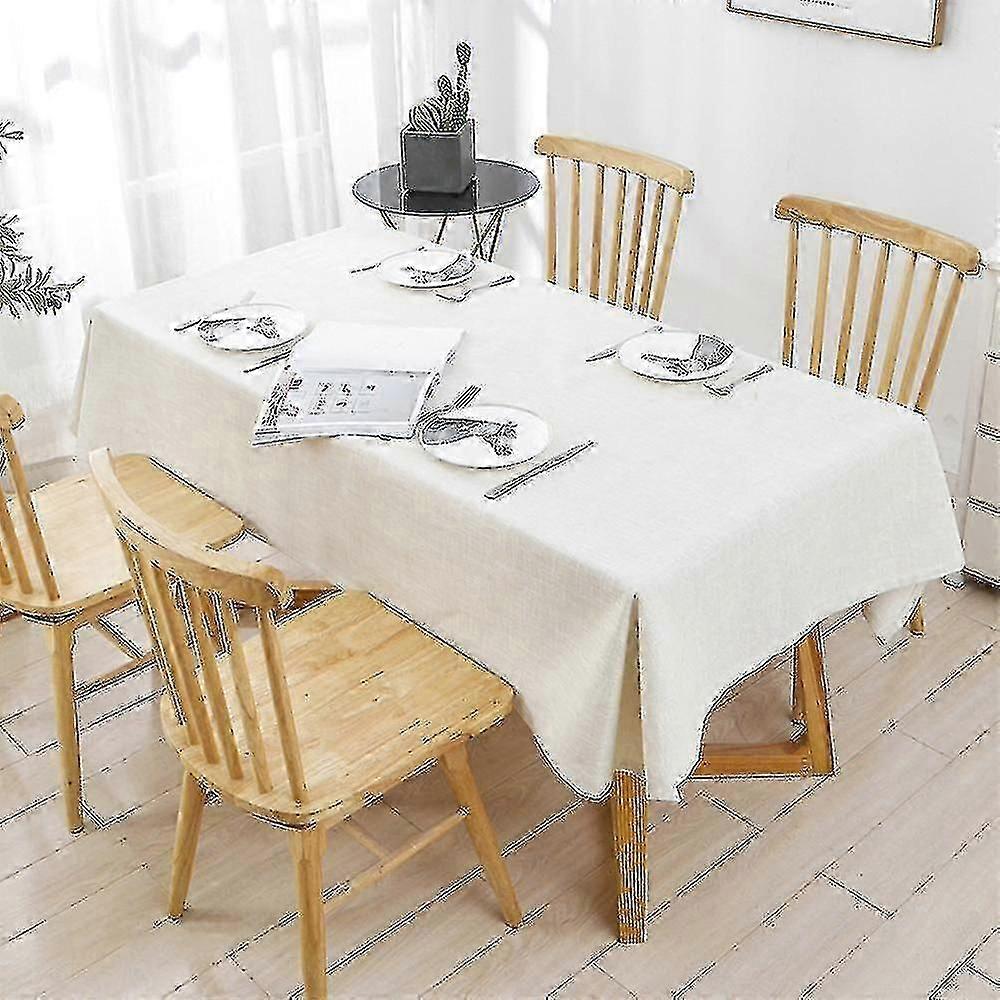 Cotton Linen Tablecloth Rectangular Dining Table Cloth Cover Home Decor