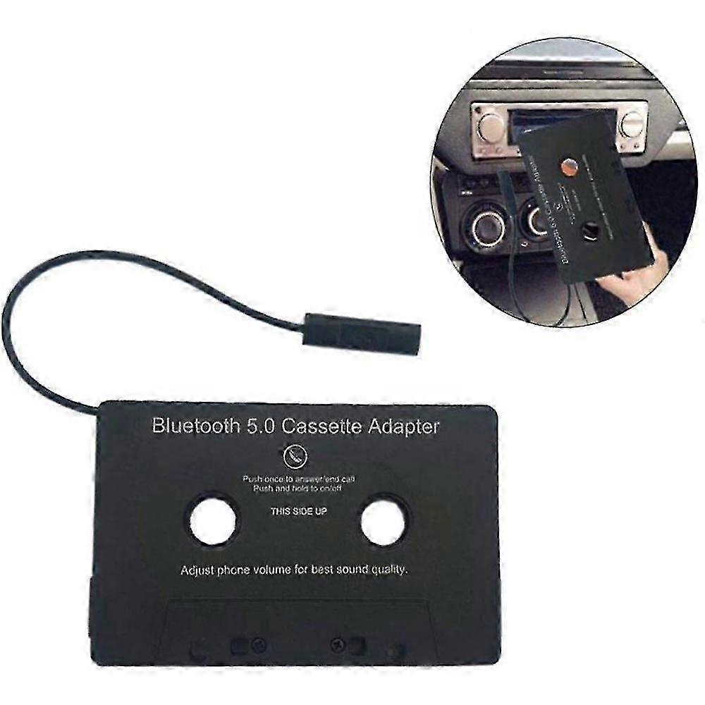 Car Audio Bluetooth Cassette Receiver Tape Player Bluetooth 5.0 Cassette Aux Adapter