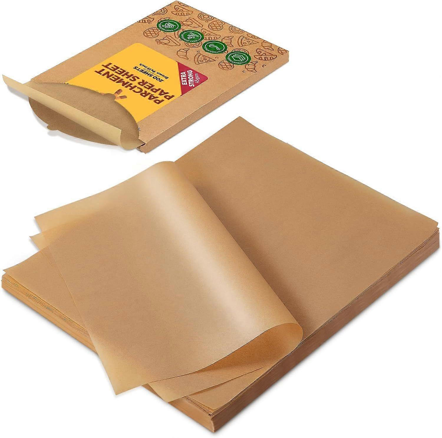 Heavy-duty baking paper, 9X13 in (23x33 cm), 200 sheets