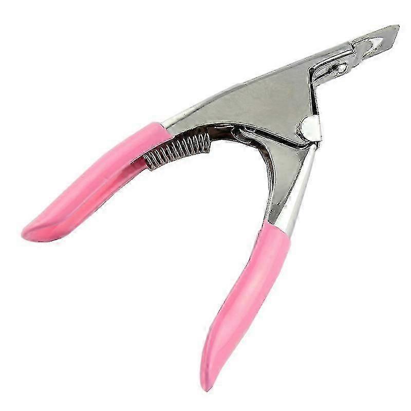 Pink Tweezers and Nail Scissors Set