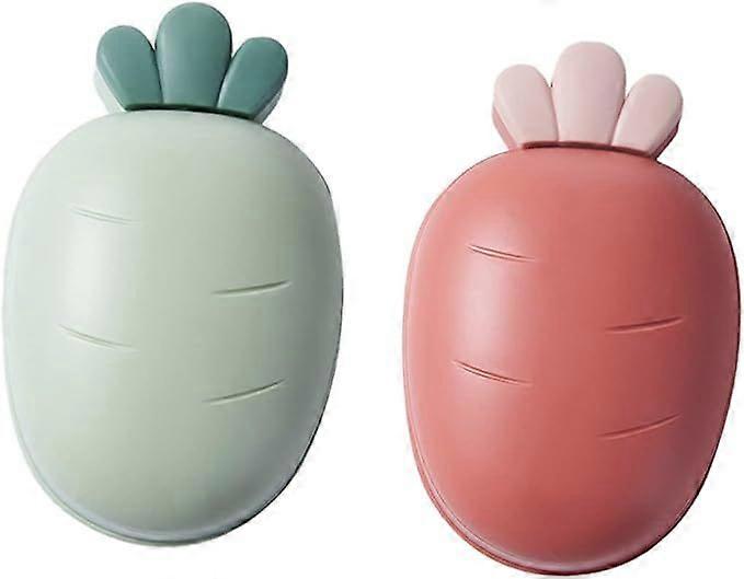 2pcs Boxes Soap Box Drain Box Pp Household