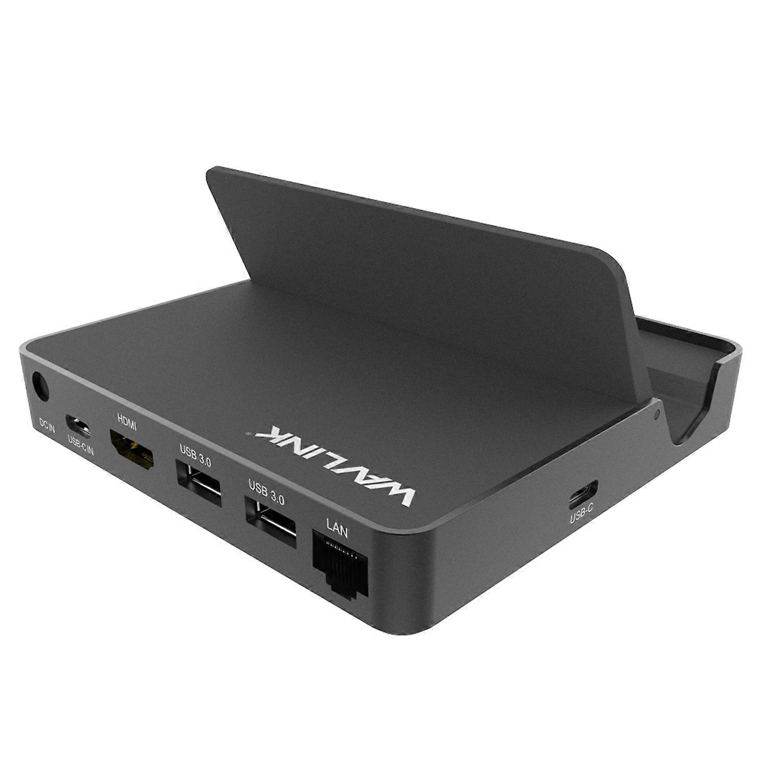 WAVLINK UHP3D01G 4K HD Docking Station Gigabit Ethernet USB 3.0 Multi-function Hub