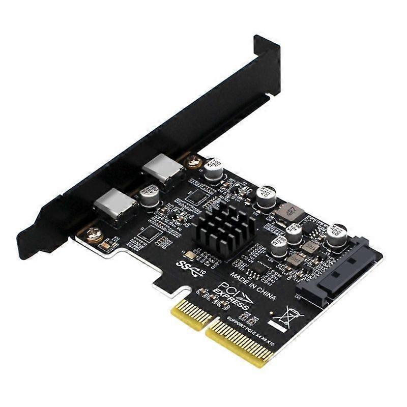 Vysokorýchlostné PCI-E 3.0 na USB 3.1 2 porty PCI-Express rozširujúca karta 15pin