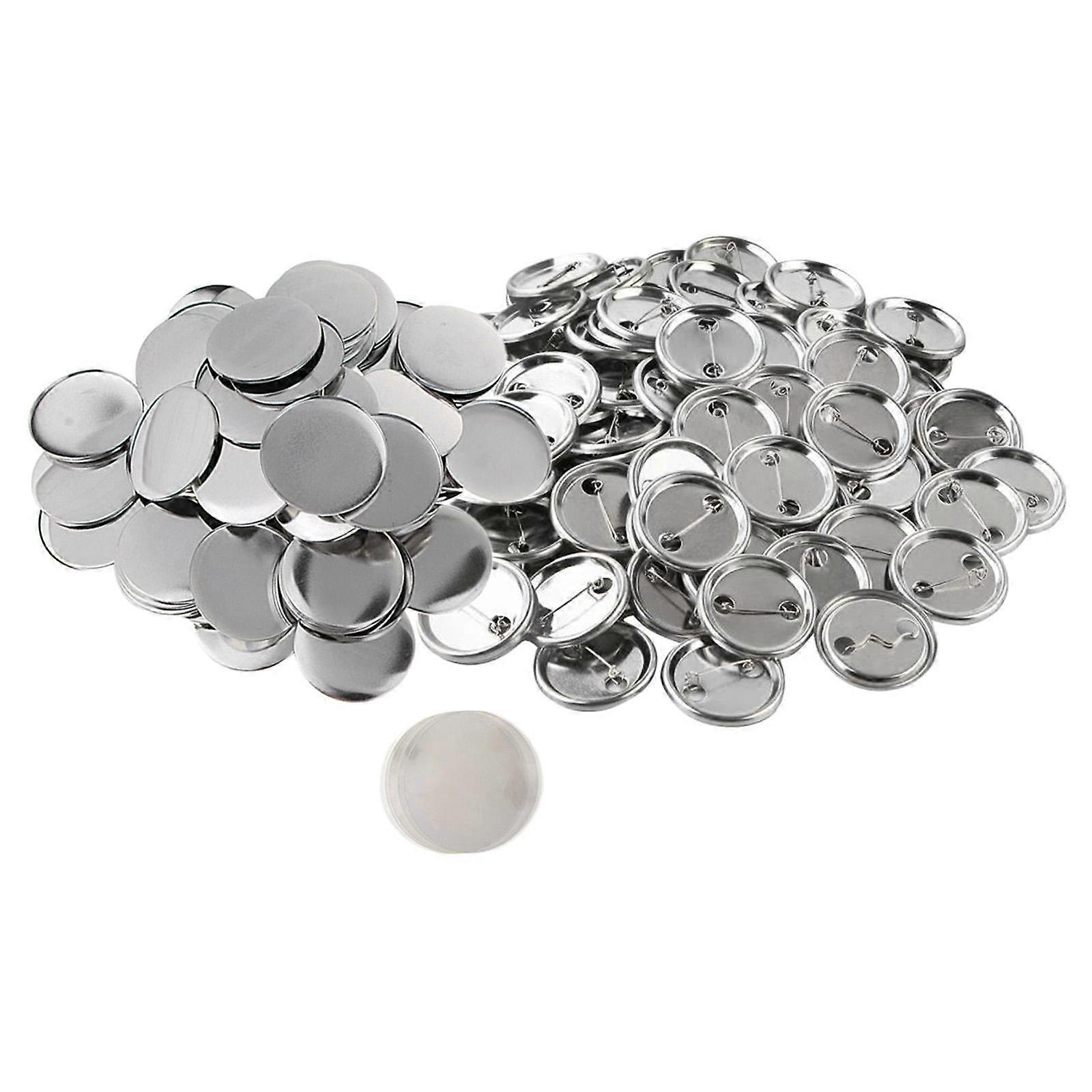 100x Blank Button Making Supplies Button Maker Supplies Badge Button Part
