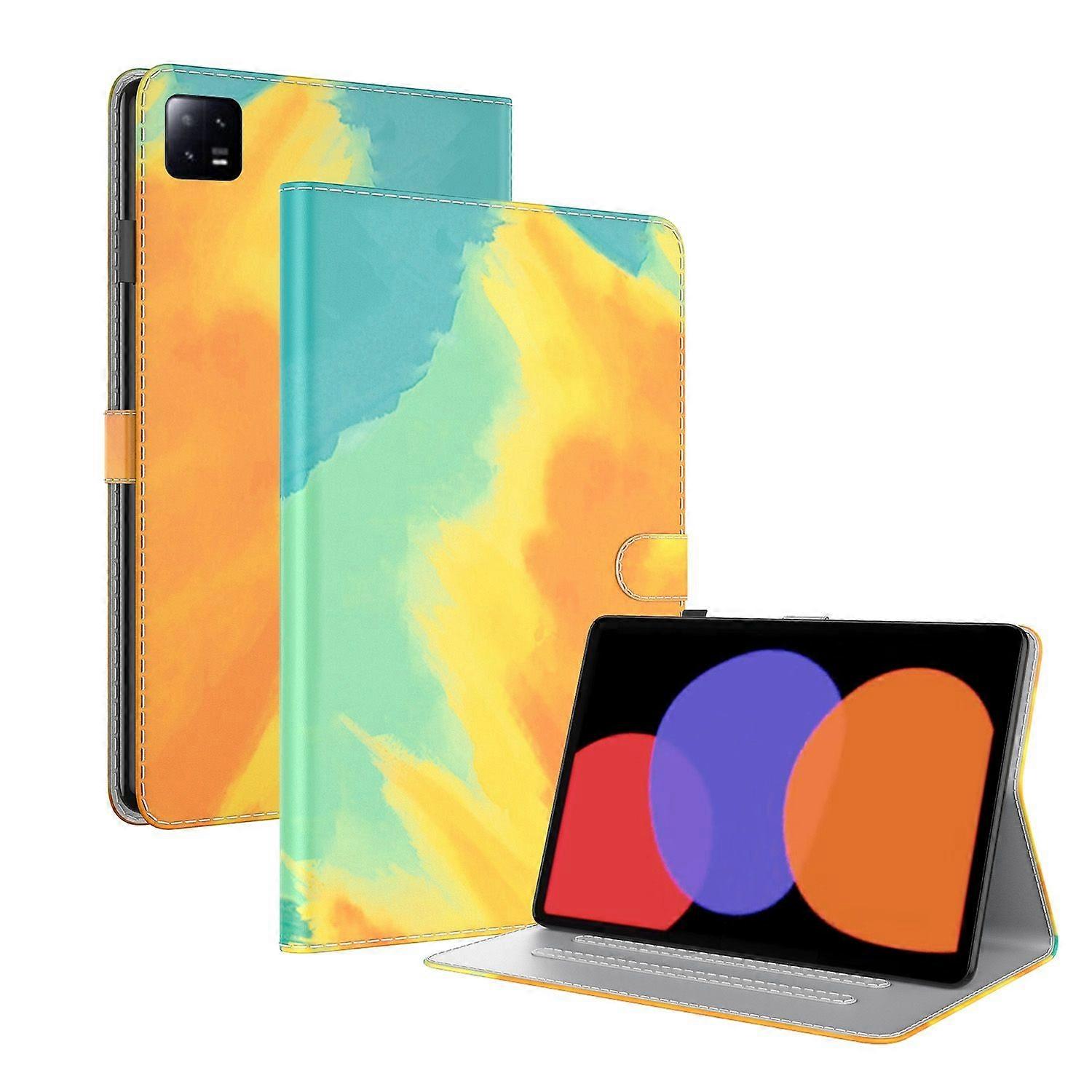 Watercolor Pattern Tablet Case For Xiaomi Pad 6 / Pad 6 Pro