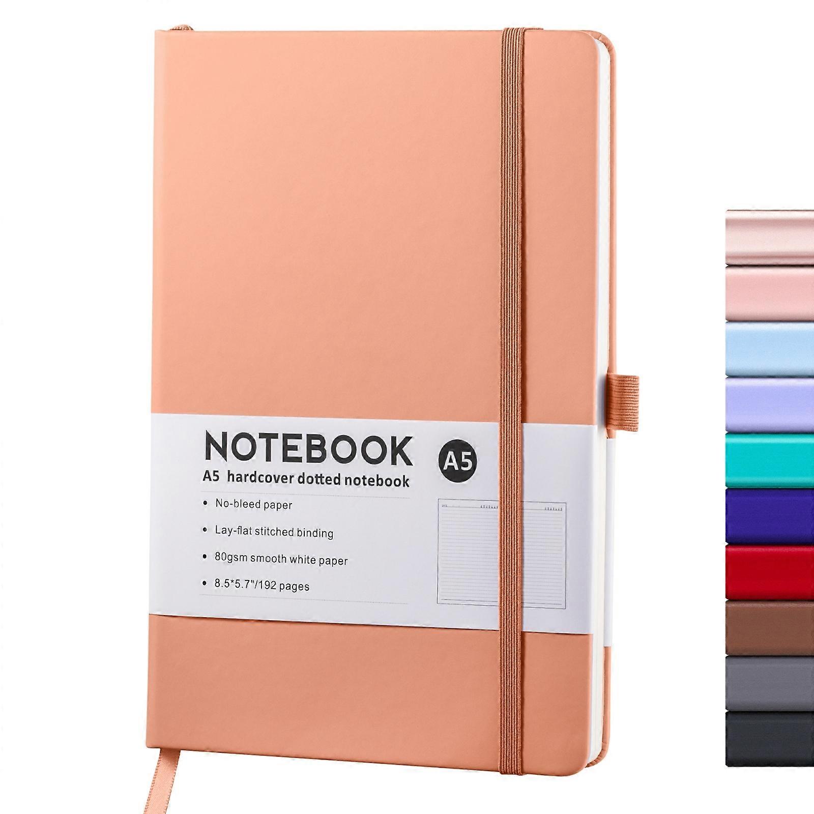 A5 PU Leather Notebook Business Notepad 96 Sheets Inner Pages