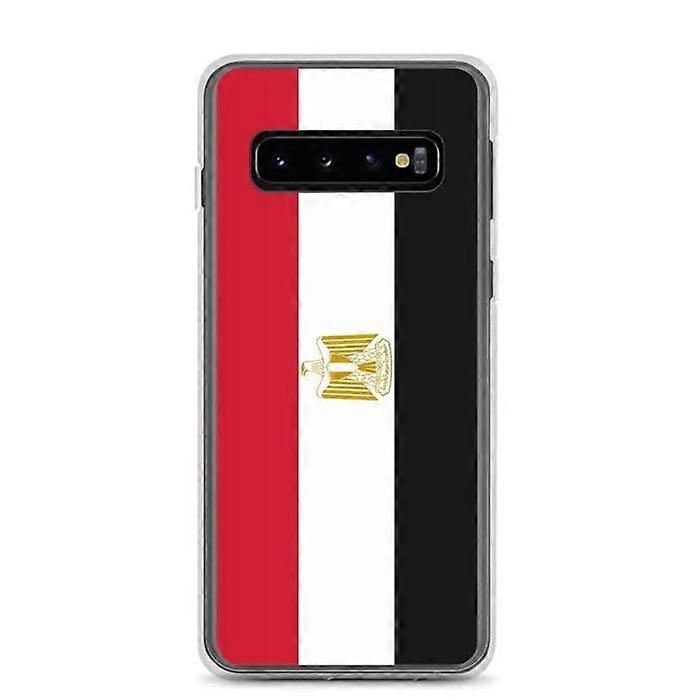 Phone Case - Samsung - Galaxy S10 - Egypt Flag - Flexible - Multicolor