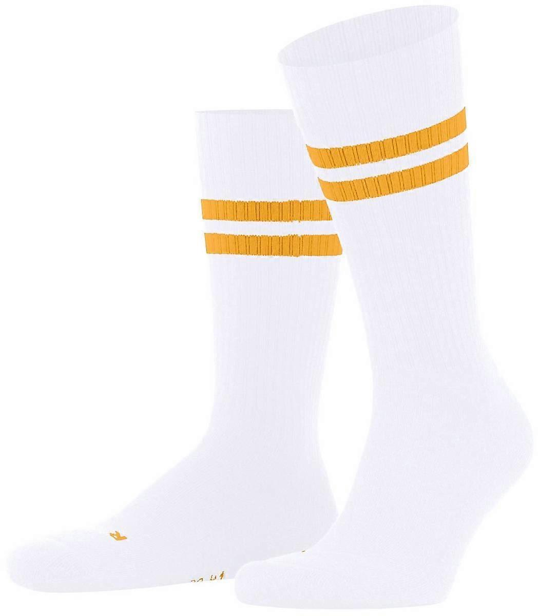 Falke Dynamic Socks - White/Sun Yellow