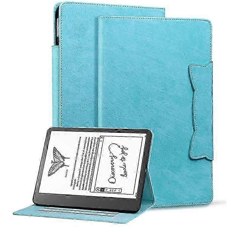 متوافق مع Kindle Scribe Stand Case Card فتحة غطاء لوحي من جلد PU