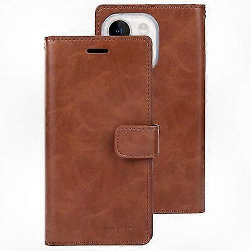 Leather Mobile Phone Case with 9 Card Slots for Certain Brand Smartphone - GOOSPERY MANSOOR DIARY Design