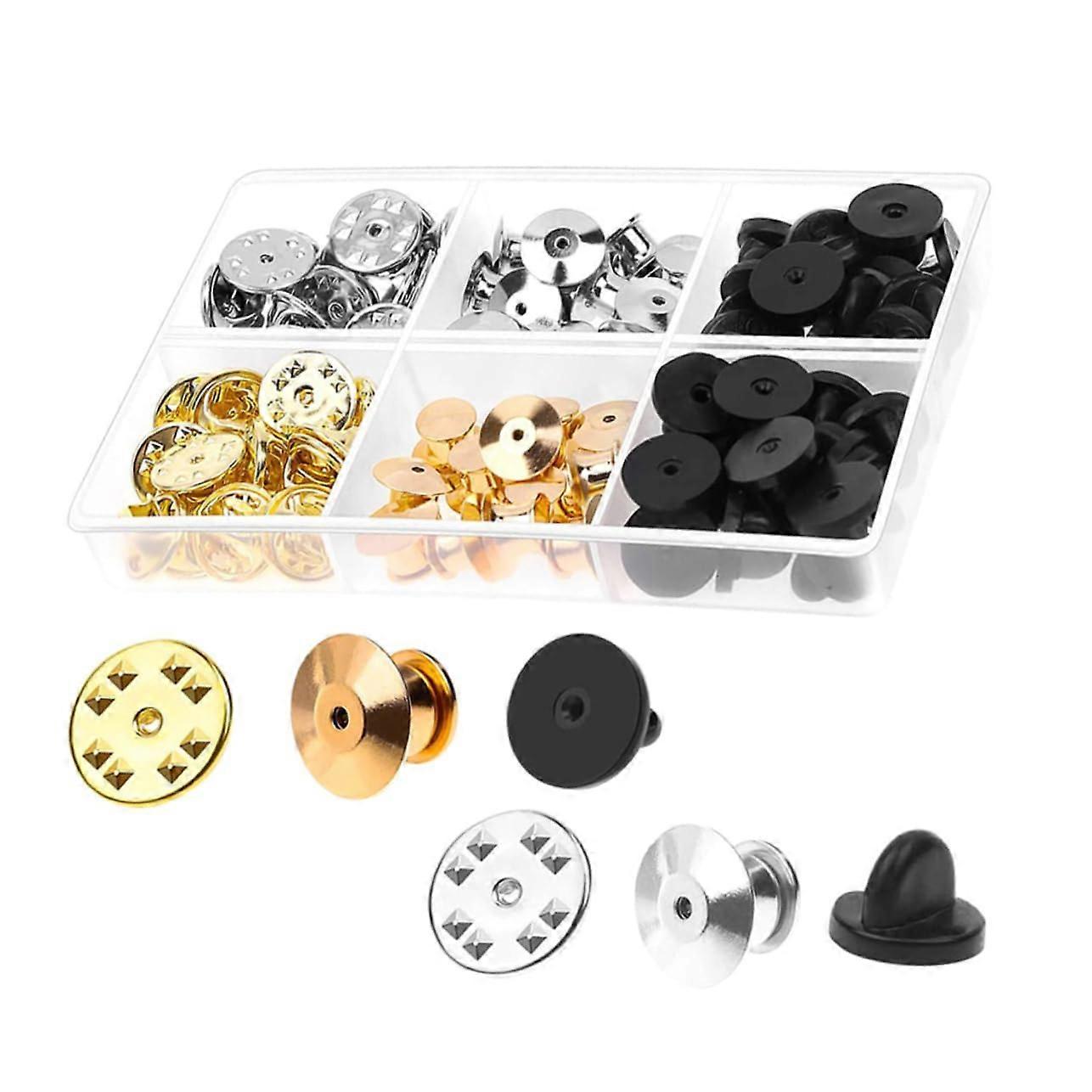 DIY Craft Projects Jewelry Making Mini Safety Pin Back Clutch Ref: 4238