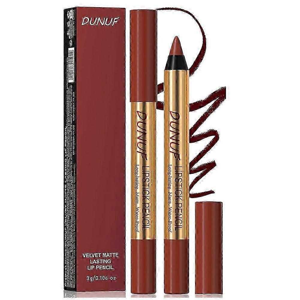 2025 6-color Non-stick Lipstick Pen Easy to Color Matte Long Lasting Lip Gloss
