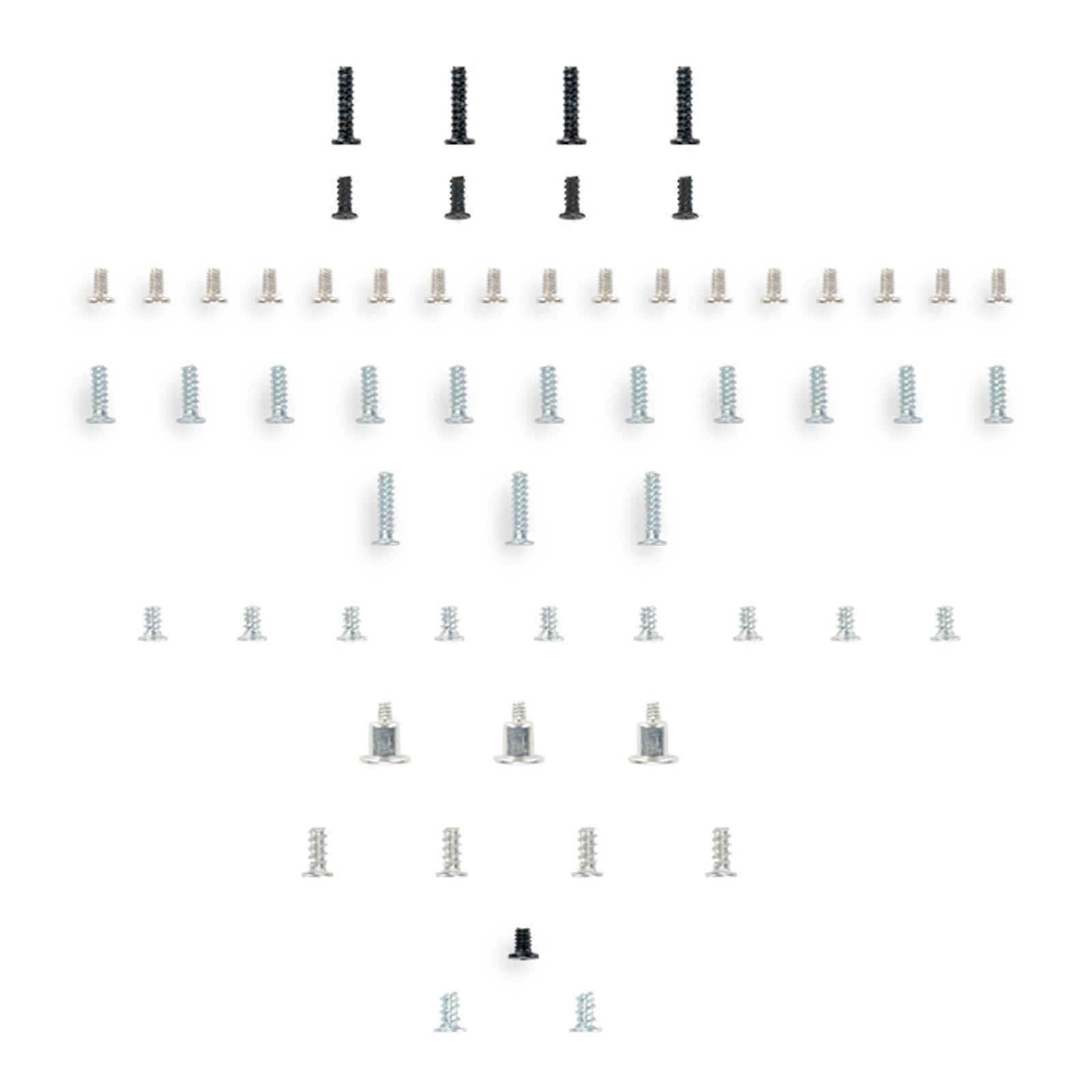 Full Set Screws Internal External Metal Screw Set for Lite Gaming Accessories Game Console Screws