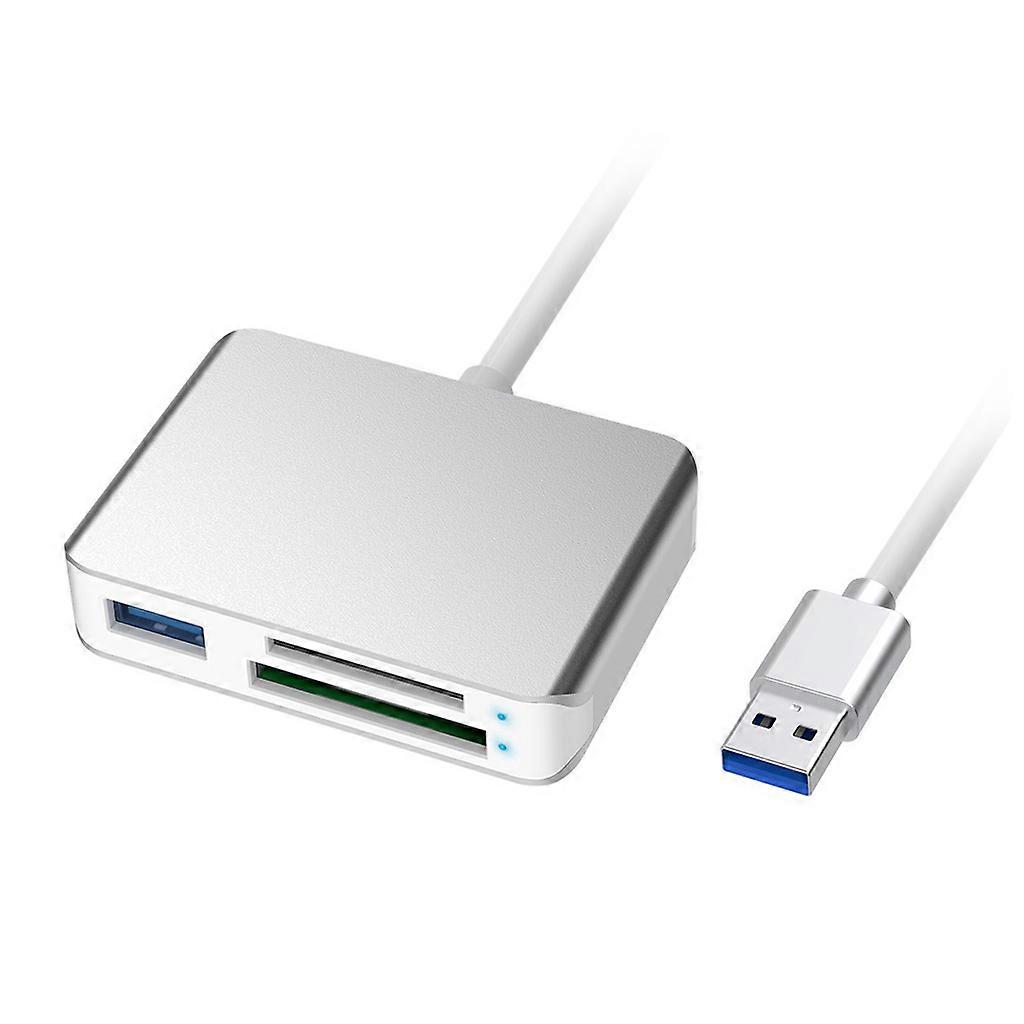 Rocketek Aluminum USB 3.0 Type C to XQD Portable Memory Card Reader Adapter for XQD/SD/TF Card Reader Plug&Play Hot Swap