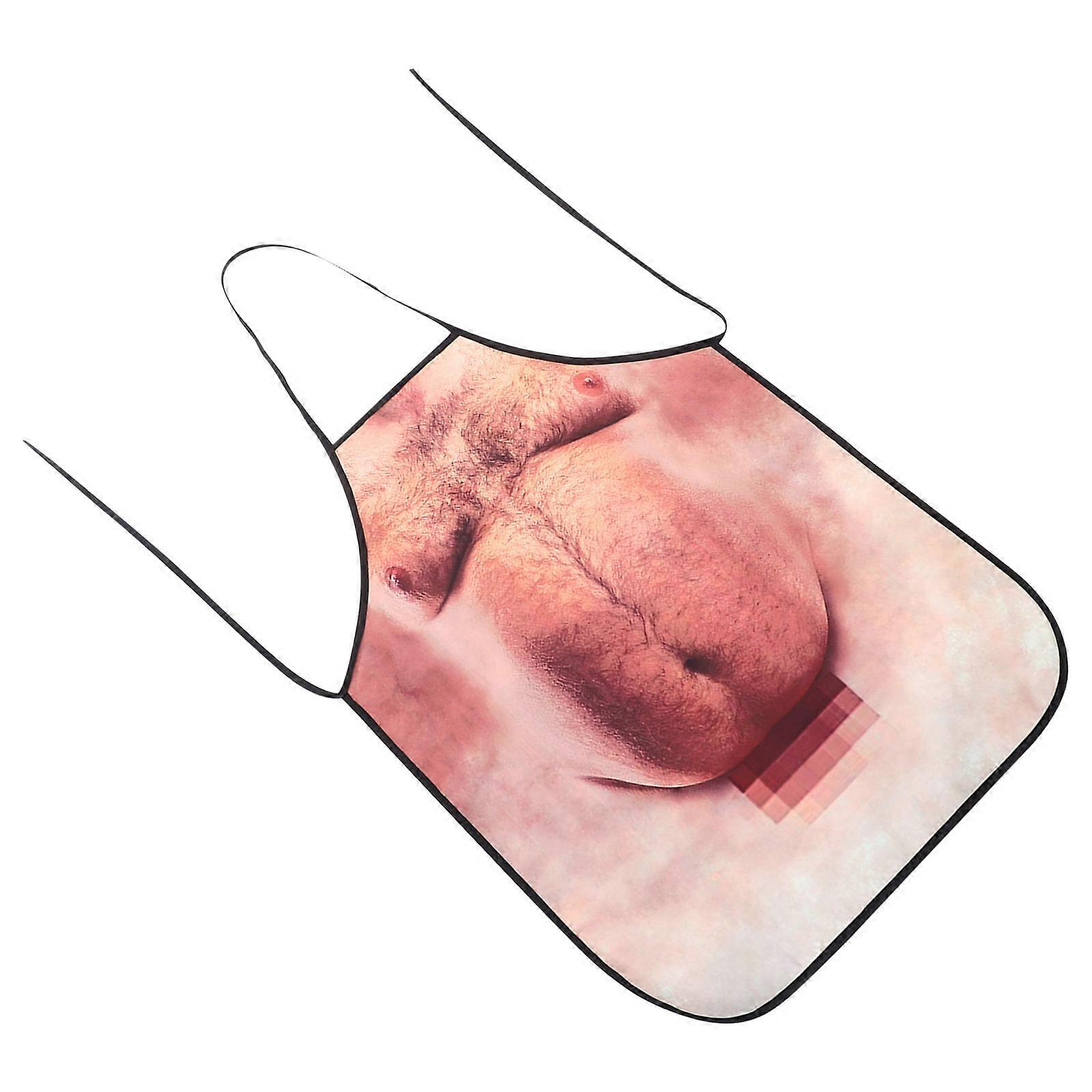 Funny Apron Cooking Protector Multi Polyester for Home Use and Comfortable Fit