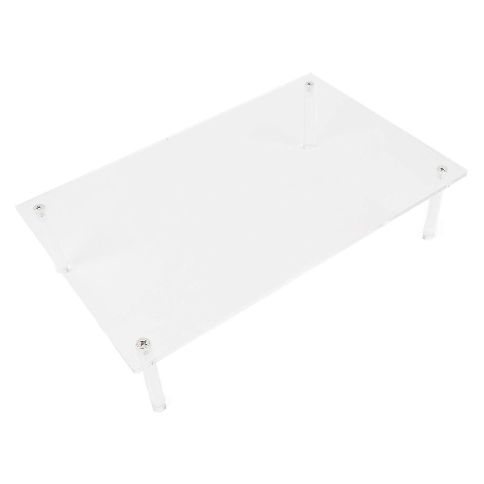 Acrylic Laptop Stand Multipurpose Desktop Office Shelf Laptop Riser for TV Computer 3.3in 