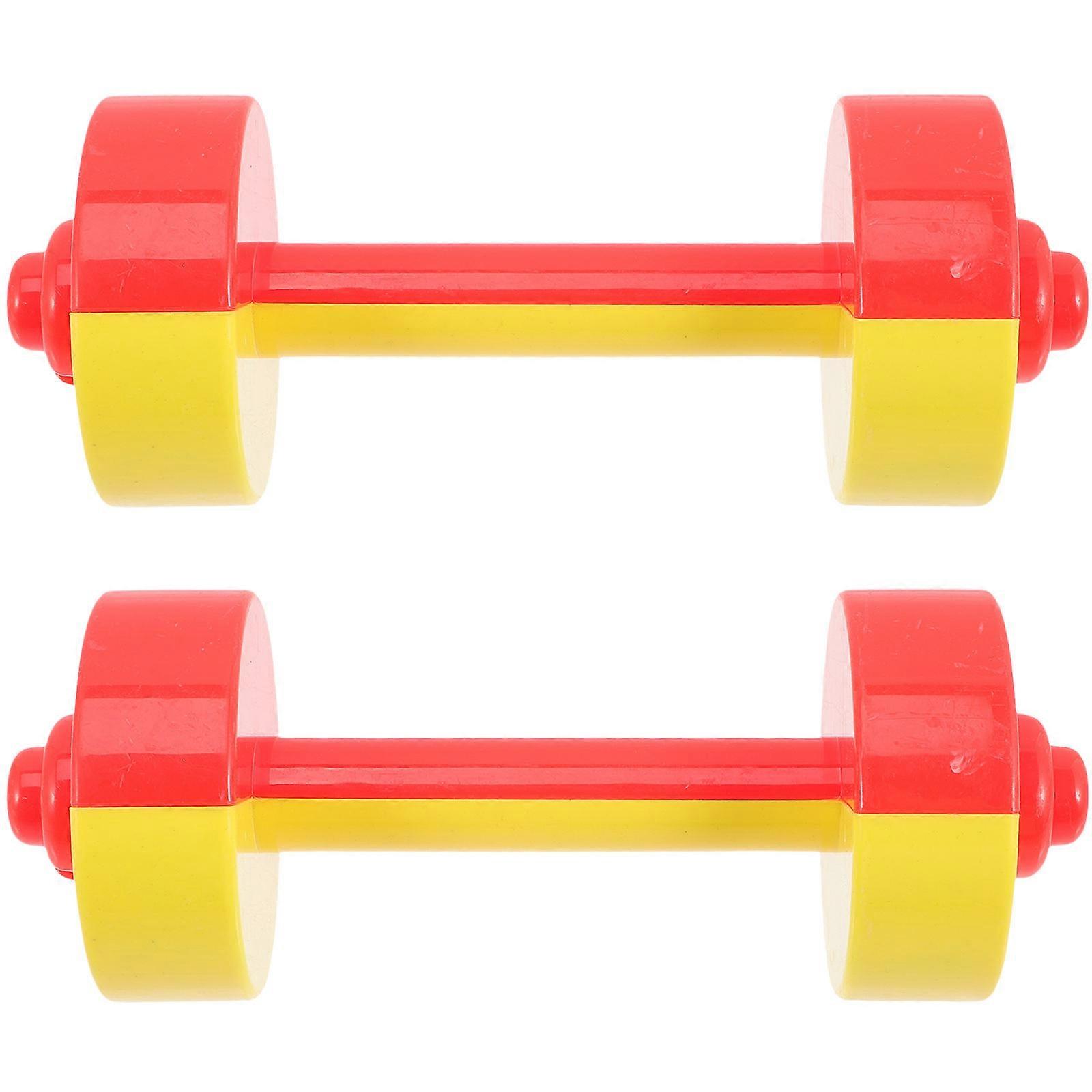 2pcs Lightweight Dumbbells for Exercise   Interactive Fitness Weights for Boys to Develop Coordination and Intelligence During Playtime and Parties