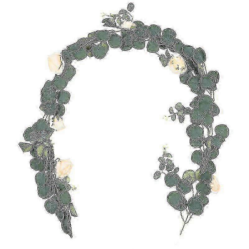 2025 1pcs artificial plant decorations, Simulation Eucalyptus Rattans