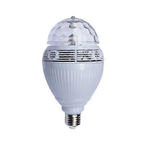 5W Wireless Bluetooth Speaker Magic Ball Bulb - Music Playing Disco Dj Party Stage Lamp for Use with Various Devices AC110V-240V