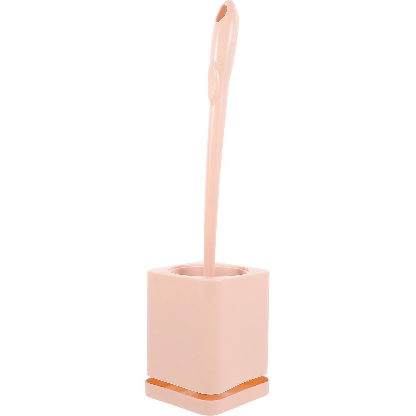 Long Handle Toilet Brush with Odor Preventing Base, Soft Bristles for Grooves and Corners, Convenient Hanging Slot for Bathroom Cleaning