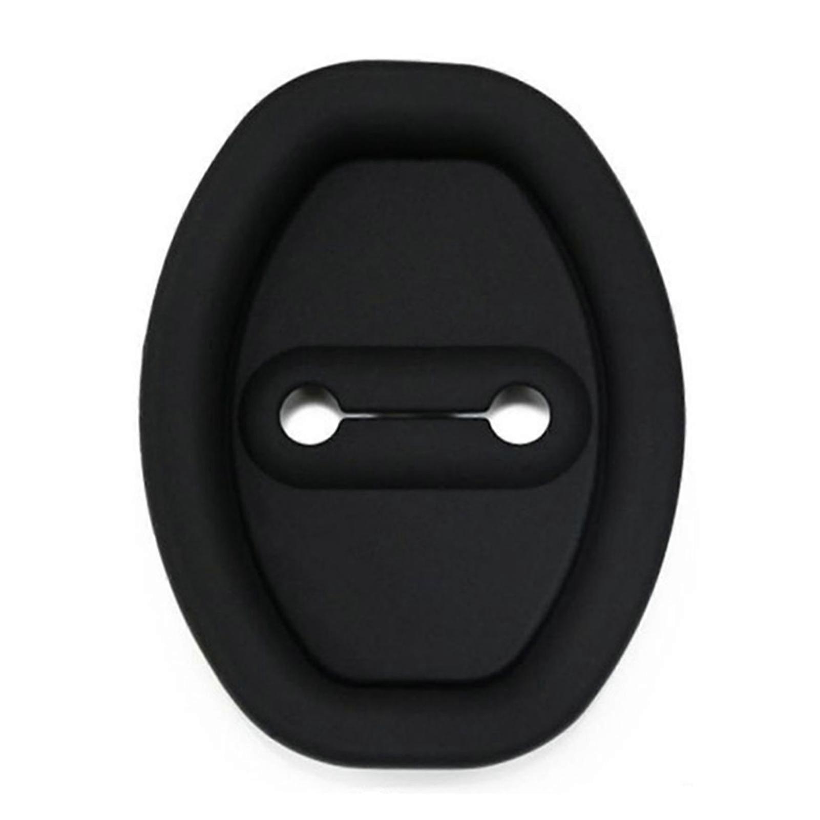 Automotive Scratch-Resistant Silicone Door Lock Buckle Protector with Cushion Padding