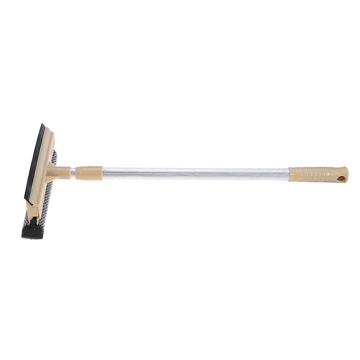 Telescopic Window Cleaner with Microfiber Squeegee – Extendable Scrubber for Streak Free Indoor and Outdoor Window Cleaning and Home Maintenance