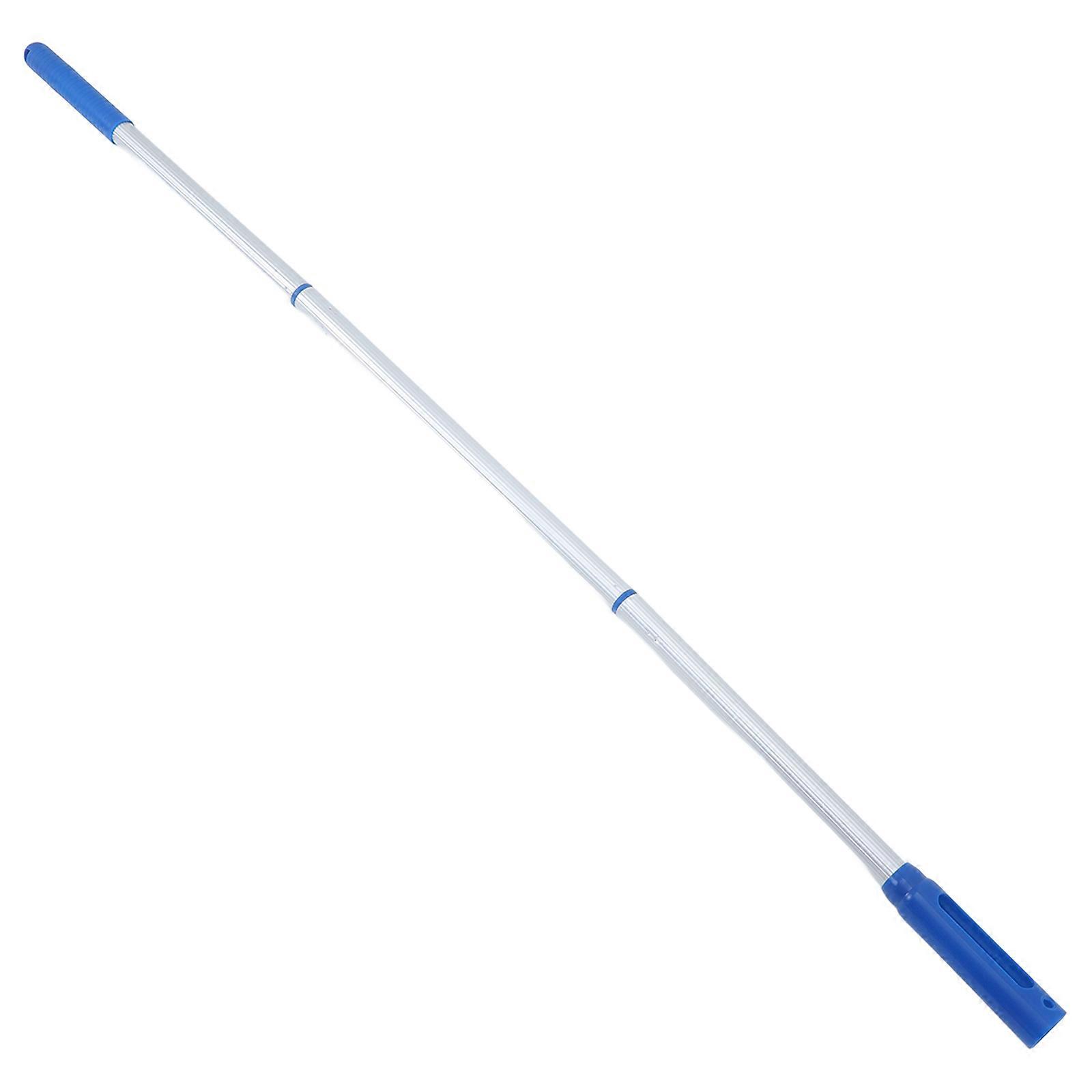 Detachable Pool Tool Pole Section Expandable for Skimming Cleaning Compatible with All Pool Types Lightweight Portable