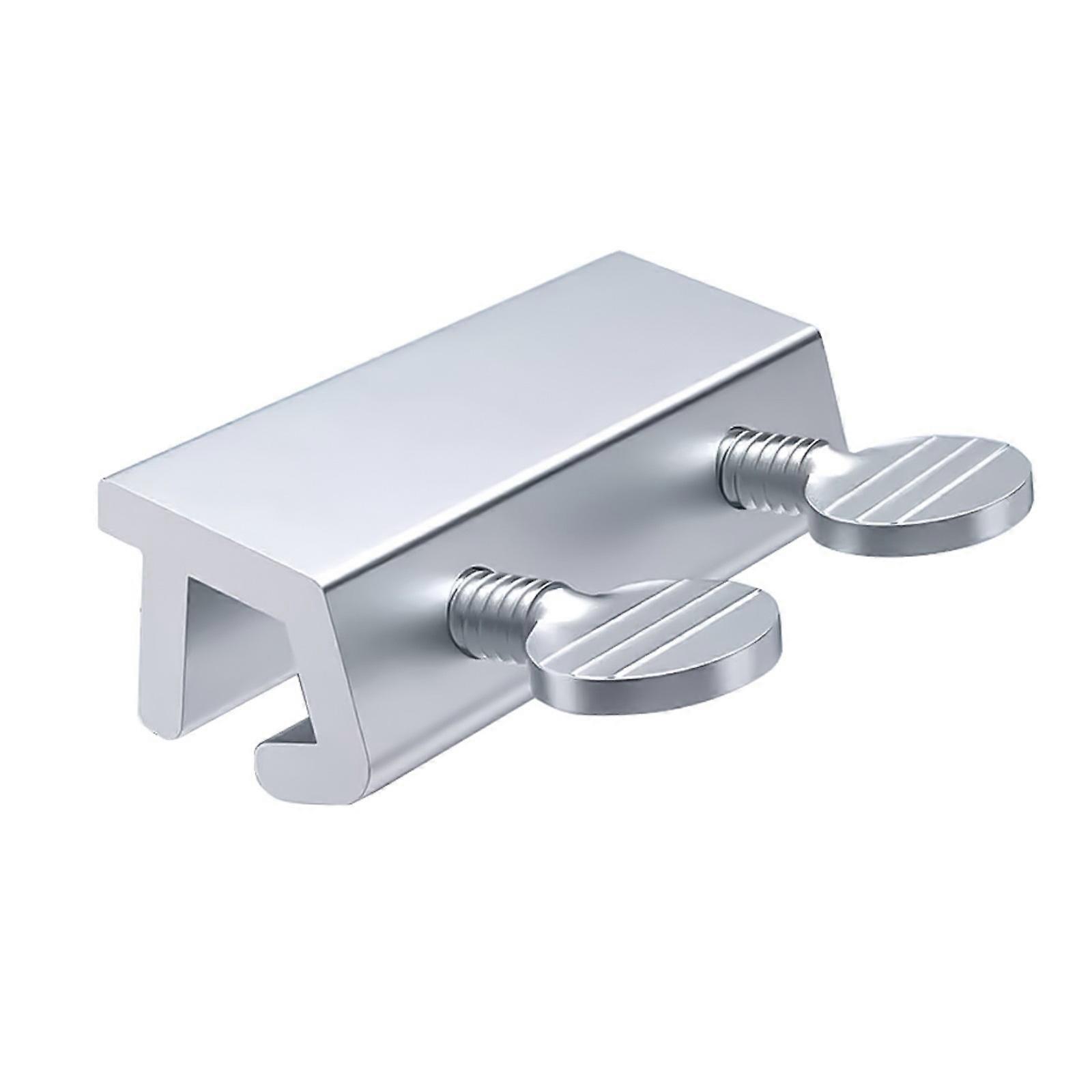Pack of 4 Aluminum Sliding Window Security Lock Secure Ventilation Position Without Drilling Child Safety Window Limiter