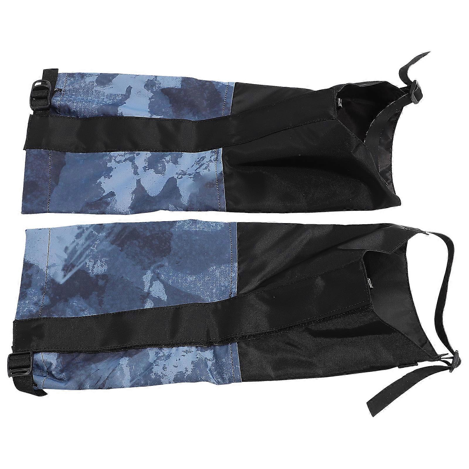 Windproof Tear Resistant Leg Gaiters for Men with Buckle Closure – Durable Hiking Calf Covers for Outdoor Walking, Backpacking, Running, and Snow