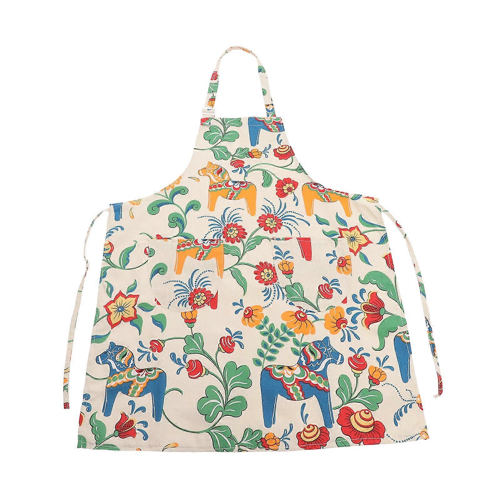 Chefs Apron Sleeveless Canvas Kitchen Cooking Accessory Multi 98.5X63.5CM Protective 1Pack