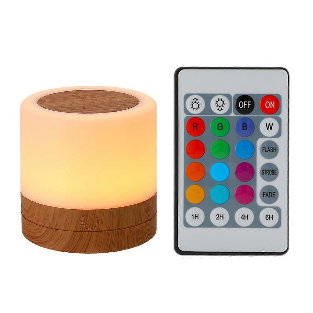 Night Stand Light Lamp with Charging and USB Power Supply Modern Minimalist Design for Room 1Set