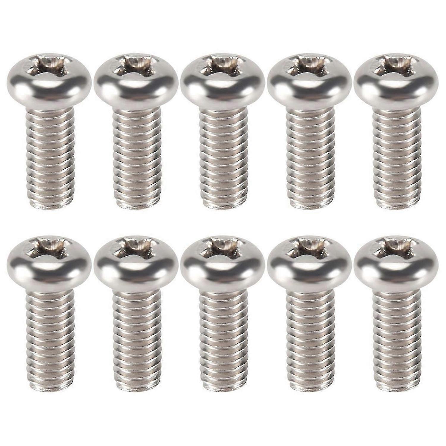 10 Pieces Computer TV LCD Monitor Stand Bracket Mounting Screw M4x10mm