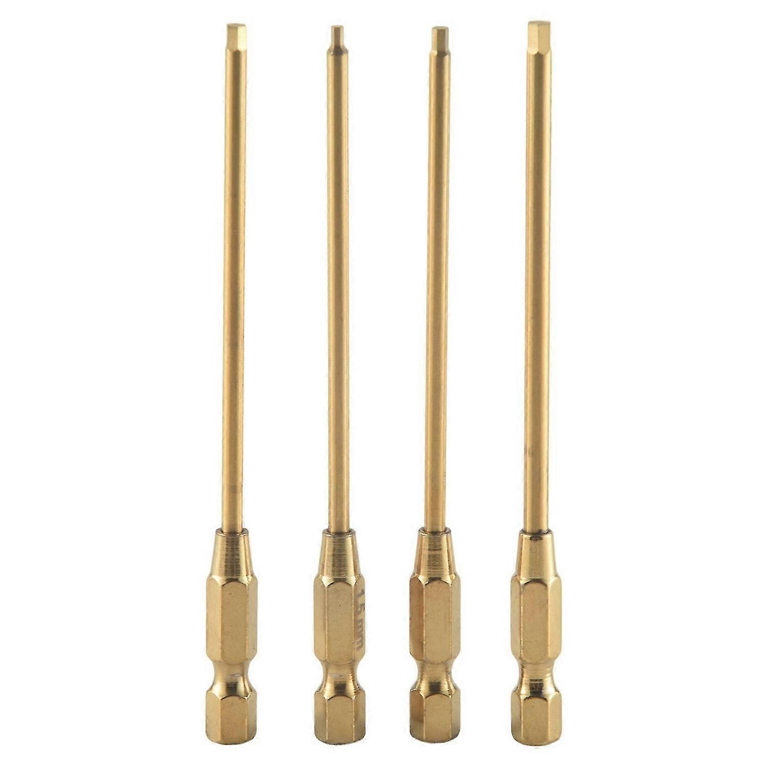 Titanium Quick Change Hex Key Hex Wrenches Screwdrivers Tools Kit 1.5, 2, 2.5 & 3mm RC Model Mini Ha