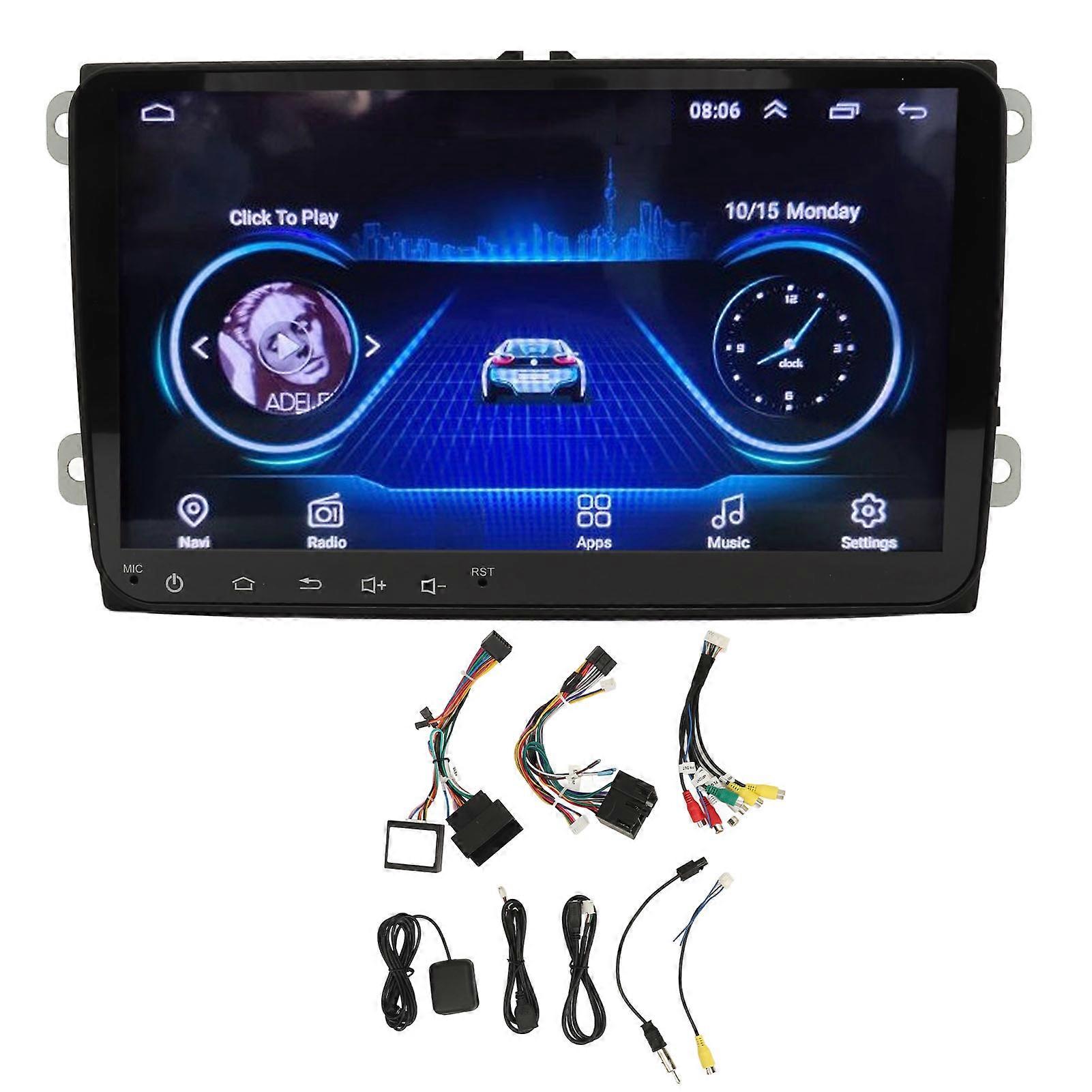 9in Car Stereo for Android 12 with HD Touchscreen GPS Navigation
