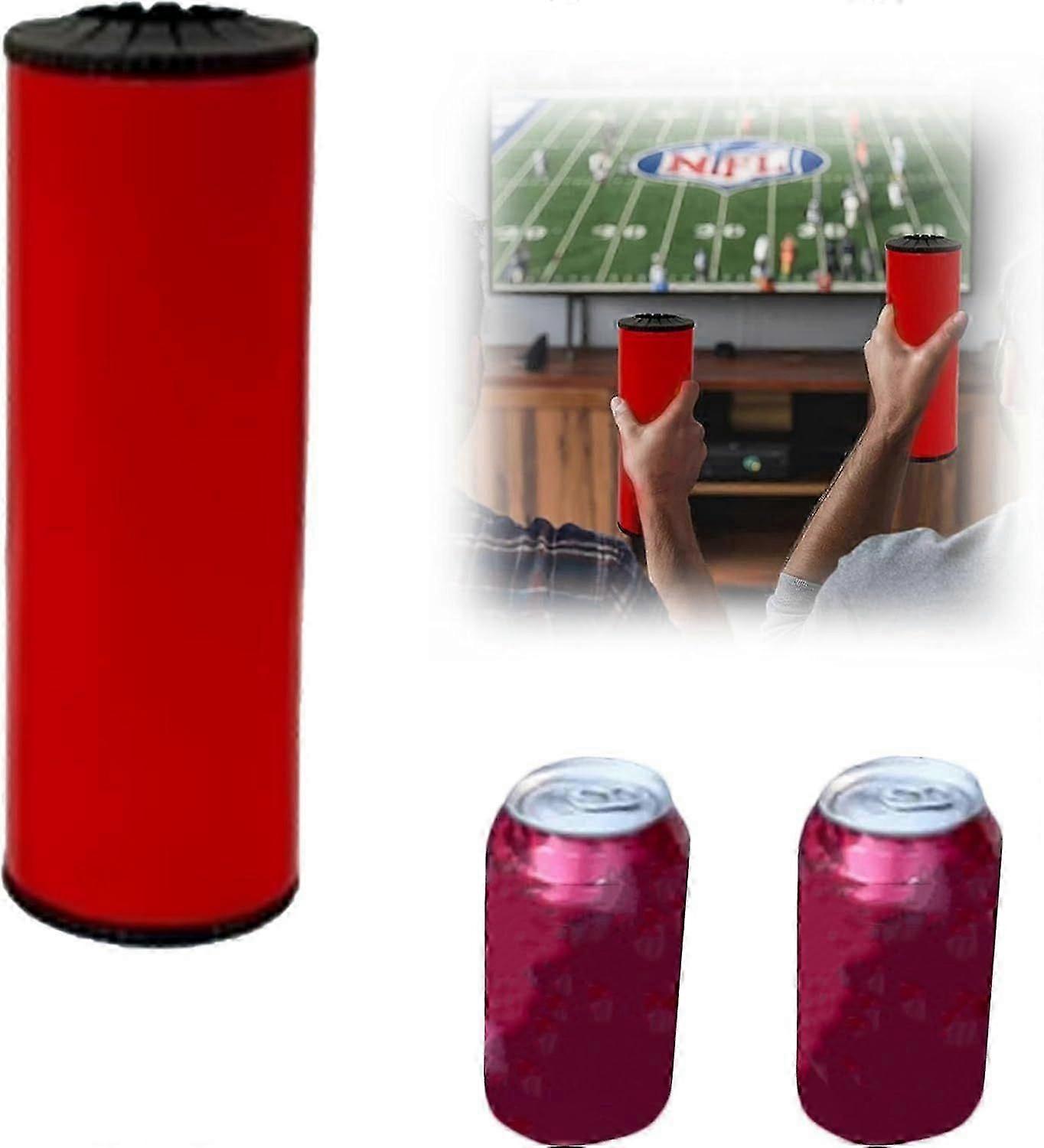 Tactical Canned Beverage Refills Device, Dual Can Dispenser with Quick Refill Beverage Device, Portable Game Beverage Device Accessory For Gamers