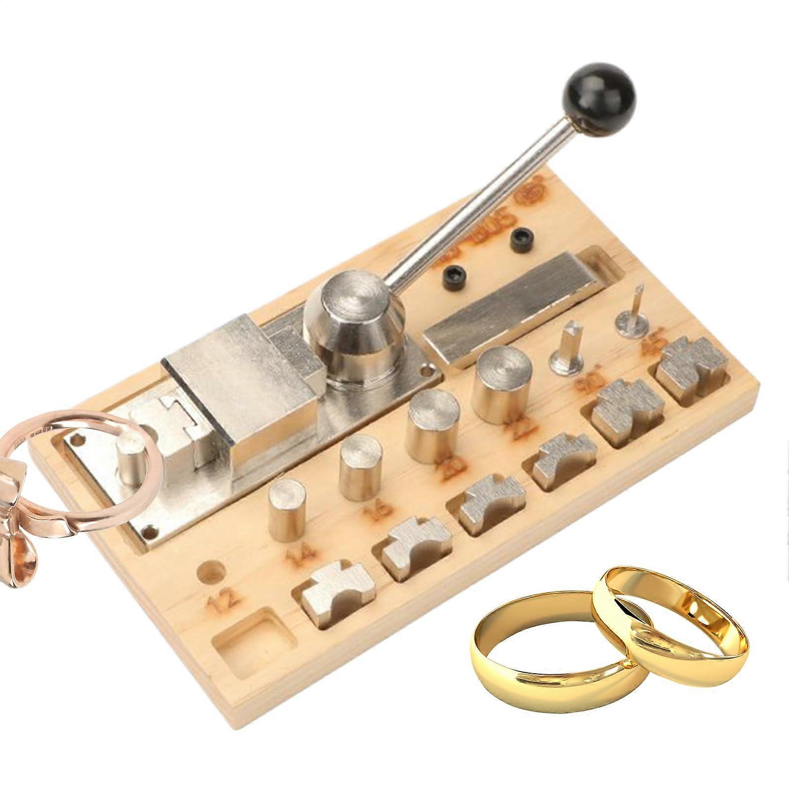 Ring bending tools, earring bender, performance jewelry machine, 25.5x14.5x2cm, portable