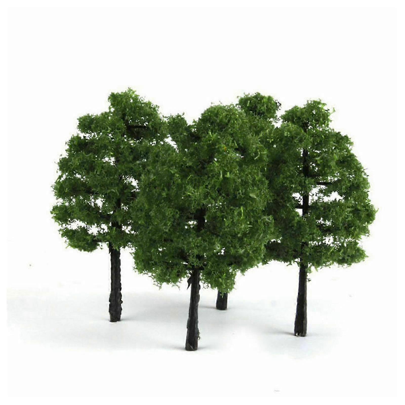 9cm Scale Model Trees for Train Layout, Diorama, Wargame Scenery - 20pcs