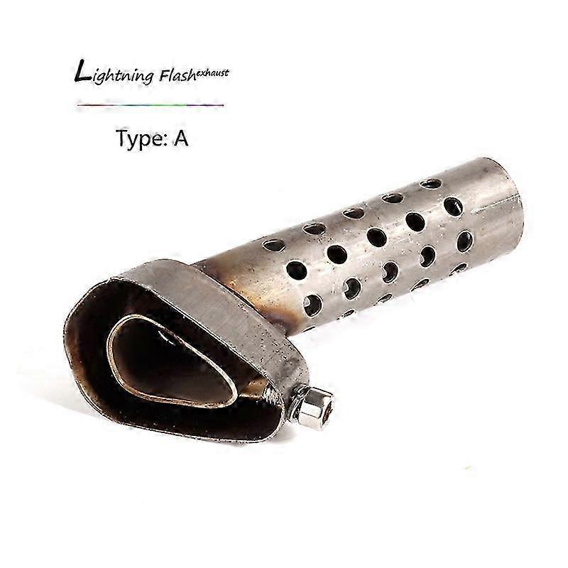 Universal Small Hexagon Large Hexagon Exhaust Muffler Pipe Modified Silencer DB Killer Stainless Steel for Various Brands