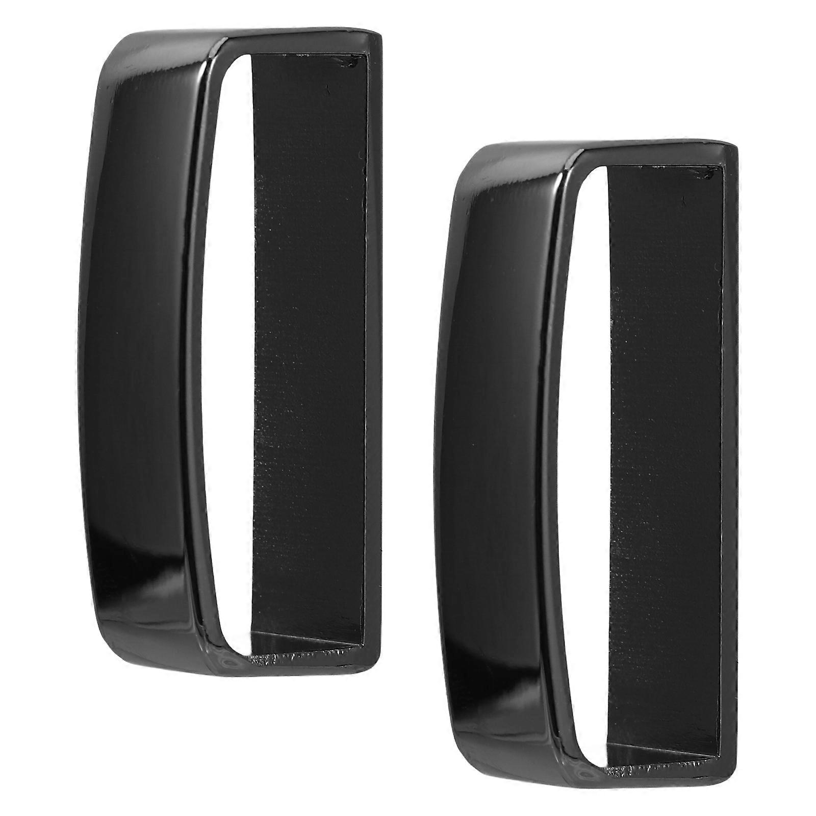 Loop Belt Zinc Alloy Belt Loop Connector Anti-Slip Buckle Rectangle Professional Men Duty 2Pcs