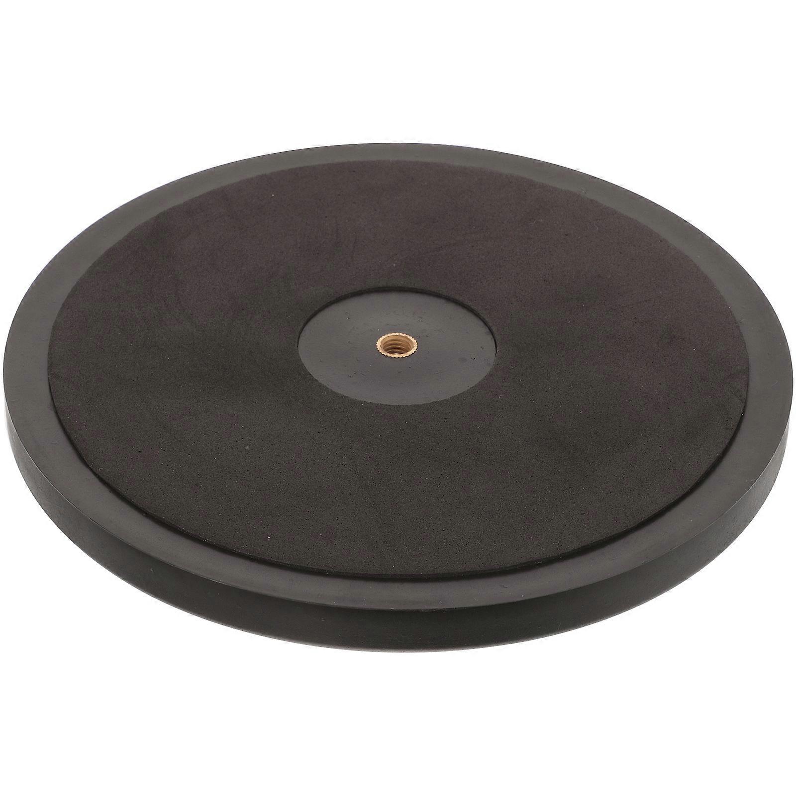 Drumming Practice Pad Silent Rubber for Beginners Drum Stand 1Pcs