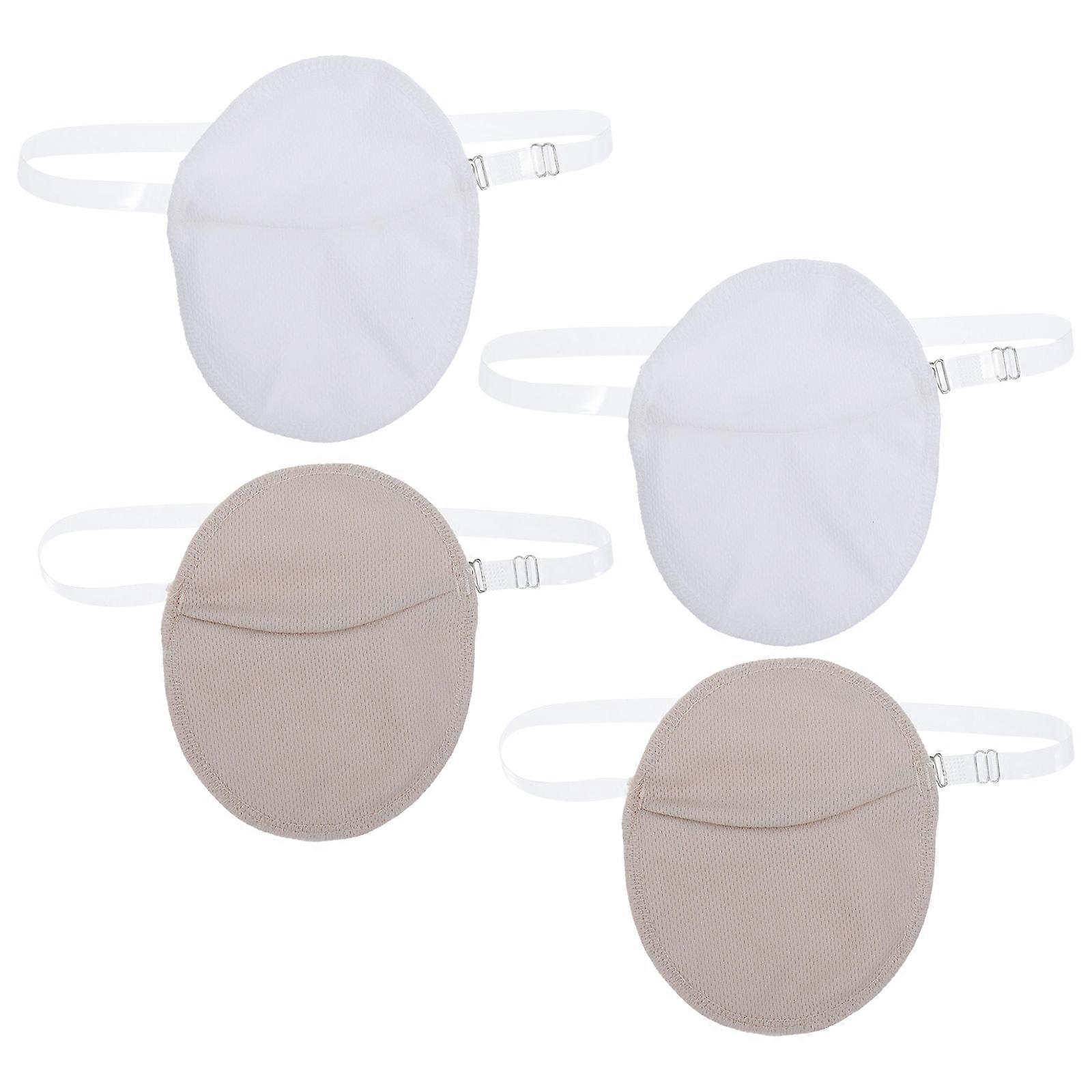 Underarm Sweat Pads Reusable Armpit with Shoulder Strap 2Pairs