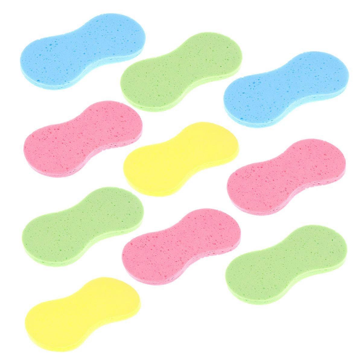 Durable Car Wash Sponges Bone Design Honeycomb Chaotic for General Users 10Pcs