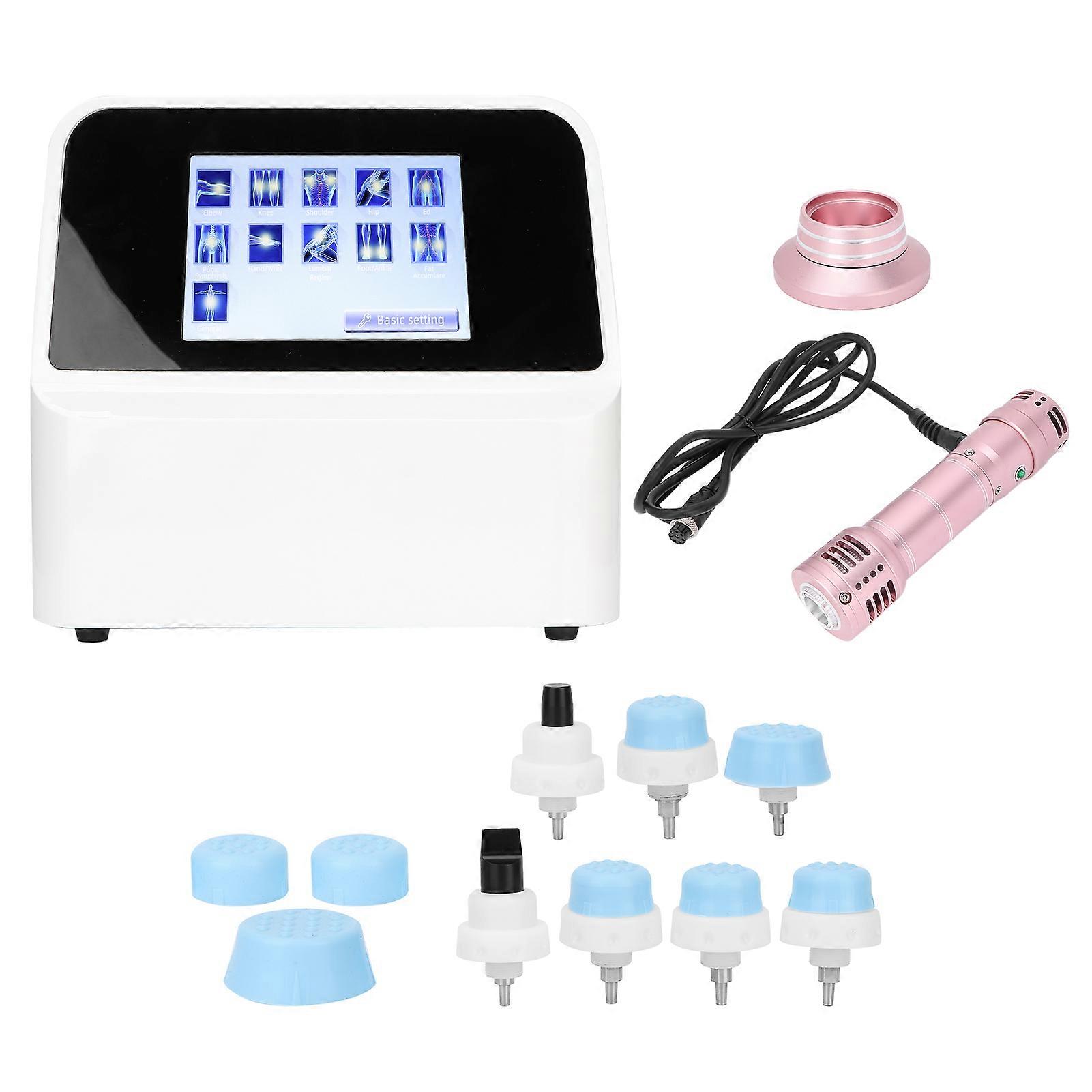 衝撃波治療機痛み緩和ED治療器体外式マッサージャー110-ローズゴールド