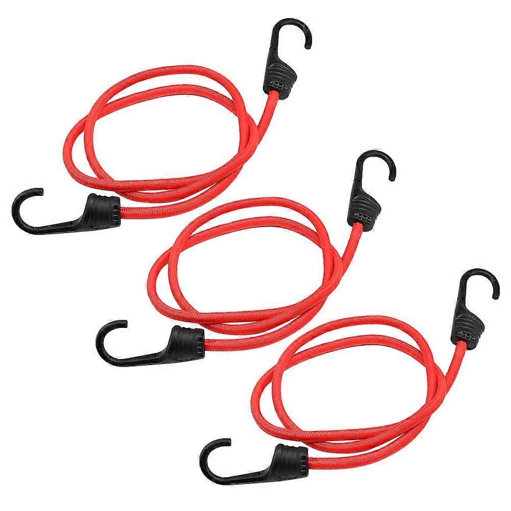 3pcs Heavy Duty Bungee Cords with Hooks